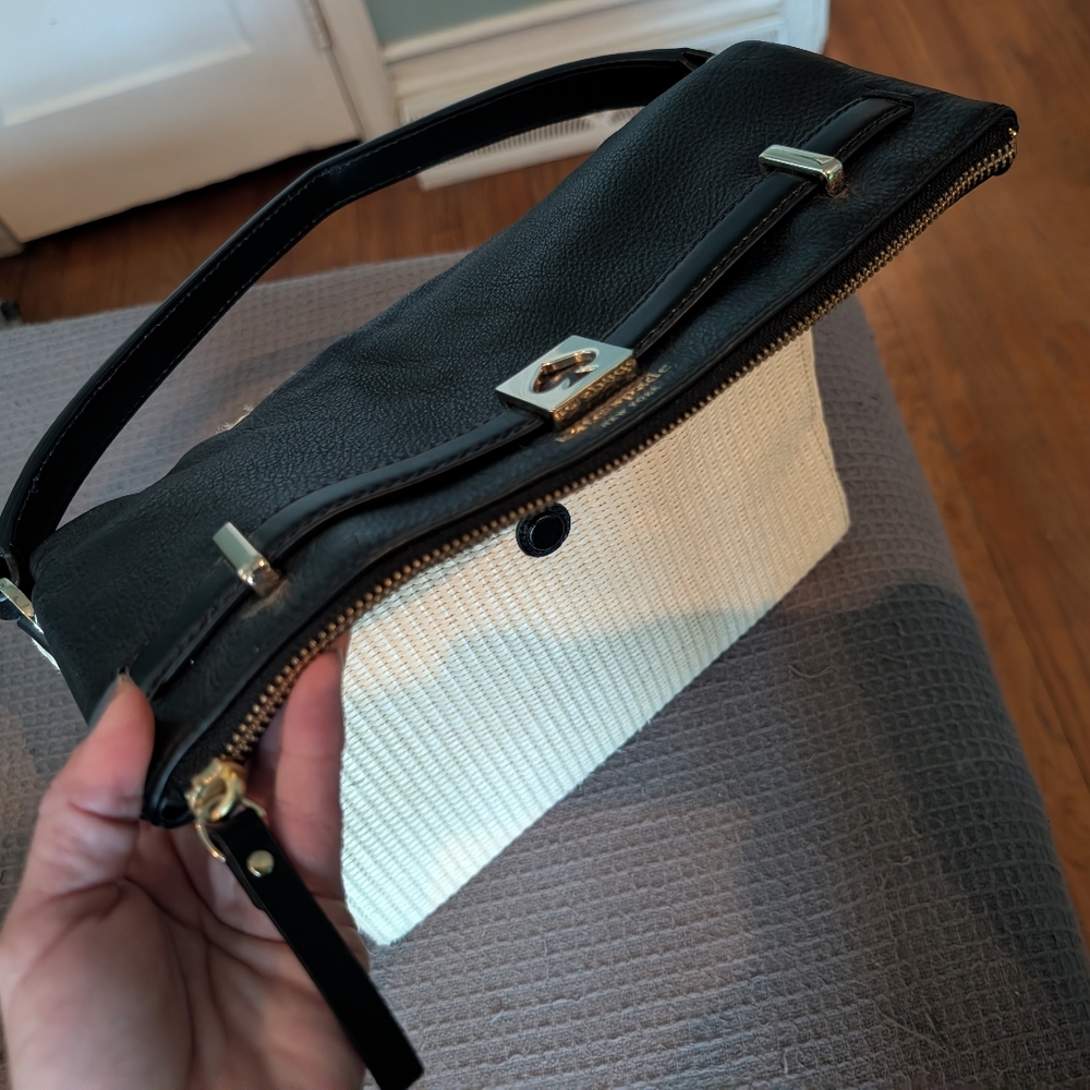 Like New Kate Spade Leather Woven Bag - Picture 10 of 15